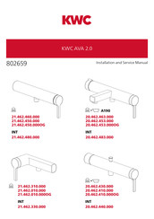 KWC AVA 2.0 20.462.463.000 Manuel D'installation Et D'entretien