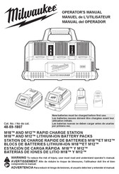 Milwaukee M18 48-59-1807 Manuel De L'utilisateur