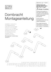 Dornbracht 27 755 971-FF 0010 Instructions De Montage