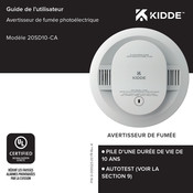 Kidde 20SD10-CA Guide De L'utilisateur