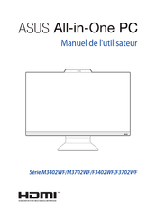 Asus Vivo AIO M3402WF Serie Manuel De L'utilisateur