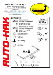 AUTO-HAK G57A Instructions De Montage