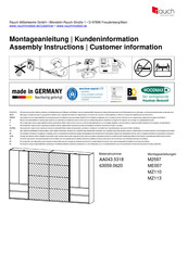 Rauch Fulda AA043.5318 Instructions De Montage