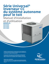 MrCool Universal MDPH180364 Manuel D'installation Et D'utilisation