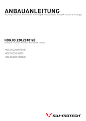 SW-Motech HDG.00.220.80701/B Instructions De Montage