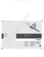 Bosch GKE Professional 35 BCE Professional Notice Originale