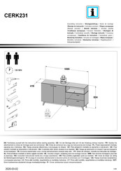 Forte CERK231 Notice De Montage