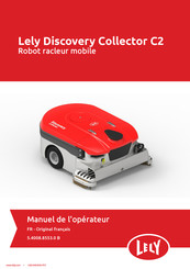 LELY Discovery Collector C2 Manuel De L'opérateur