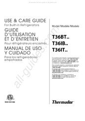 Thermador T36IB Série Guide D'utilisation Et D'entretien