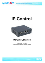 Minicom Advanced Systems IP Control Manuel D'utilisation