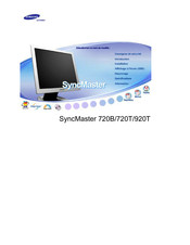 Samsung SyncMaster 720T Manuel D'utilisation