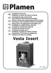 Plamen Vesta Insert Directives Techniques