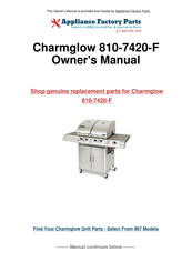 Charmglow 810-7420-F Notice D'utilisation