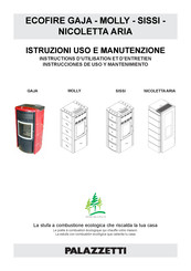 Palazzetti ECOFIRE SISSI Instructions D'utilisation Et D'entretien