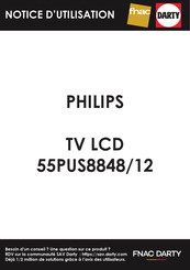 Philips 55PUS8848/12 Mode D'emploi