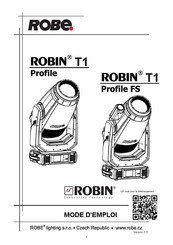 Robe ROBIN T1 Profile FS Mode D'emploi