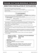 Mazda VA40-V3-920 Directives D'installation