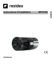 resideo MR95 Instructions D'installation