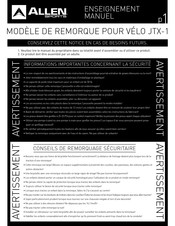 Allen Sports JTX-1 Mode D'emploi