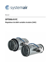 SystemAir OPTIMA-R-FC Manuel