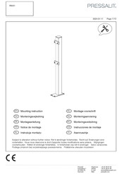 Pressalit R9431 Notice De Montage