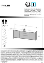 Forte FRTK233 Notice De Montage