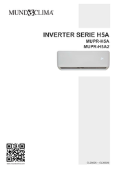 mundoclima H5A Serie Mode D'emploi