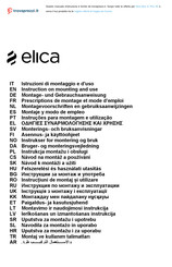 Elica Box In Plux 90 Prescriptions De Montage Et Mode D'emploi