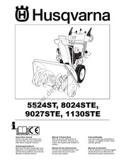 Husqvarna 9027STE Manuel D'instructions