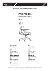 hjh OFFICE PRO-TEC 250 608730 Instructions De Montage