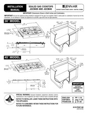 Jenn-Air JGC8430ADS Manuel D'installation