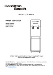 Hamilton Beach HBWC112-SSWH Manuel D'instructions