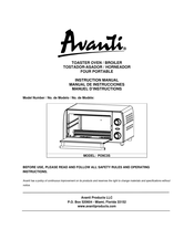 Avanti PO9C3S Manuel D'instructions