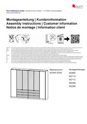 Rauch Davoa AG445.5DA9 Notice De Montage