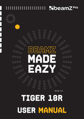 Beamz Pro TIGER 18R Mode D'emploi