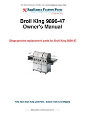 Broil King 9896-84 Manuel De Montage & Liste De Pieces