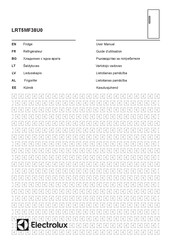 Electrolux LRT5MF38U0 Guide D'utilisation