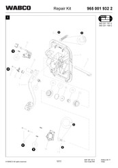 WABCO 965 001 187 0 Instructions D'installation