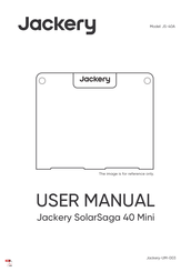 Jackery SolarSaga 40 Mini Manuel D'utilisation