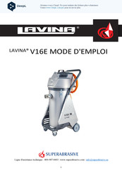 Superabrasive LAVINA V16E Mode D'emploi