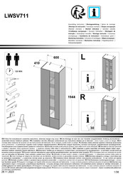 Forte LWSV711 Notice De Montage