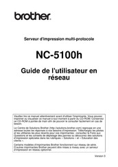 Brother NC-5100h Guide De L'utilisateur