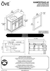 OVE HAMPSTEAD 42 Manuel D'installation
