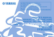 Yamaha YFM35RD Manuel Du Propriétaire