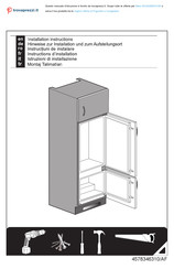 Beko BCSA285K41SN Instructions D'installation