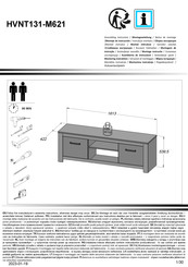 Forte HVNT131-M621 Notice De Montage