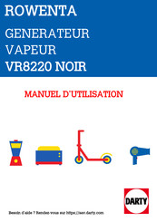 Rowenta VR8220 Guide De L'utilisateur