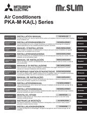 Mitsubishi Electric PKA-M KAL Serie Manuel D'installation