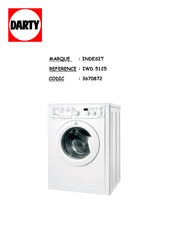 Indesit IWD 5125 Mode D'emploi