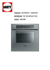 Hotpoint Ariston FQ 103 GP.1 F/HA Mode D'emploi